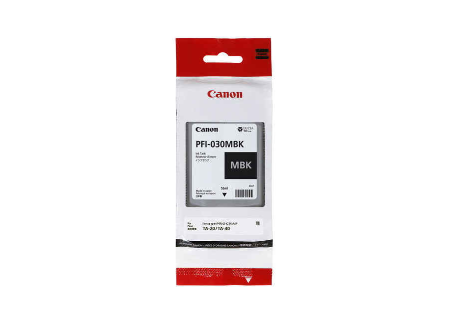 Чернила пигментные Canon Pigment Ink PFI-030 (Matte Black) Матовый черный