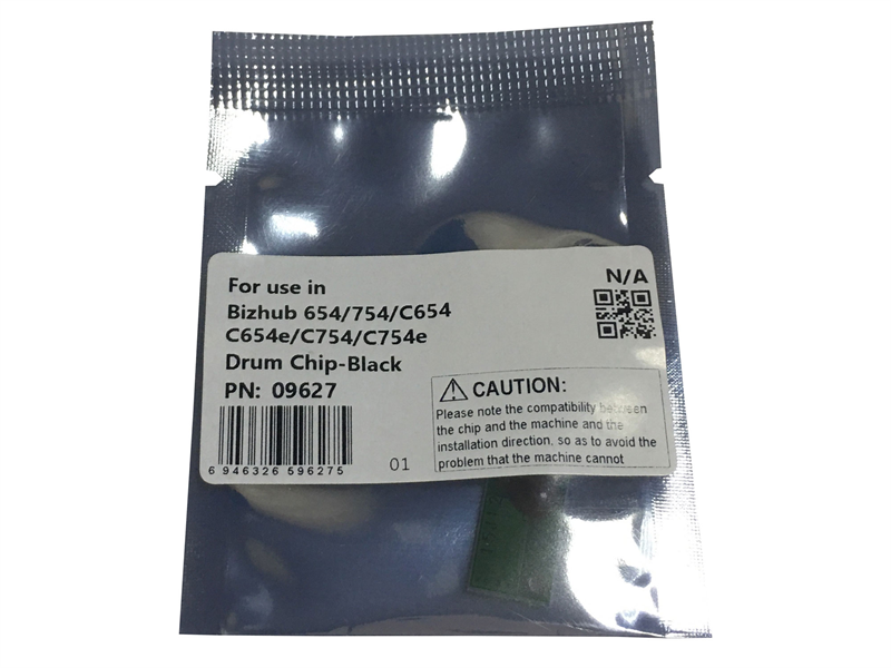 Чип драм-юнита для KONICA MINOLTA Bizhub 654/754/C654/C654e/C754/C754e (CET) Black