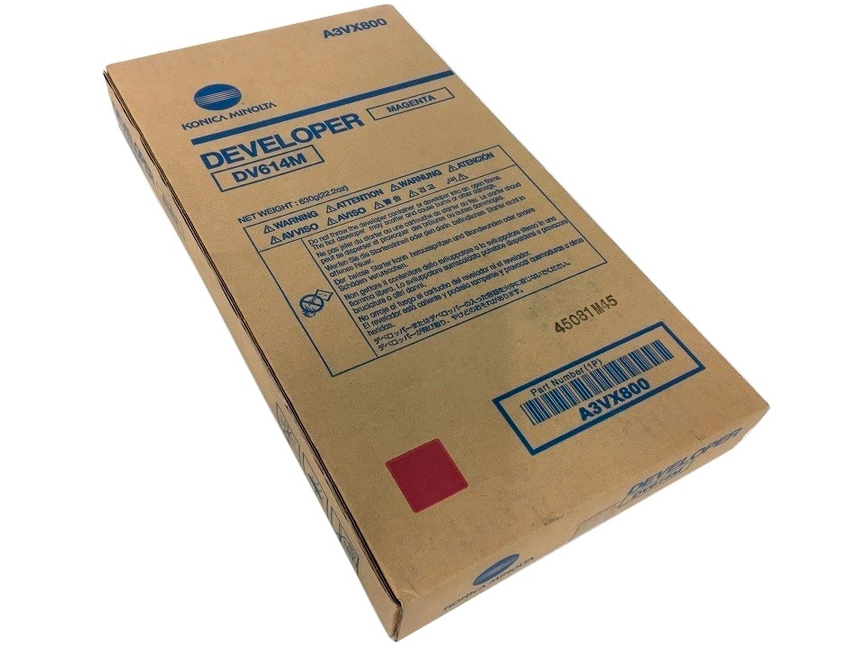 Девелопер красный Konica Minolta DV614M (A3VX800)
