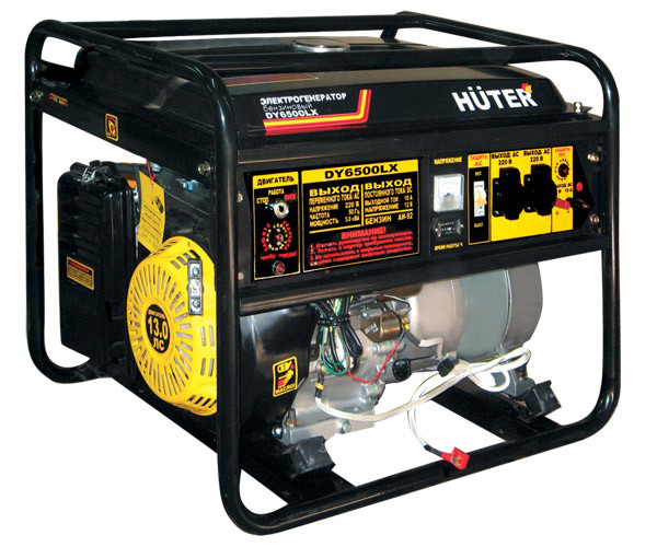 Электрогенератор  Huter DY6500LX