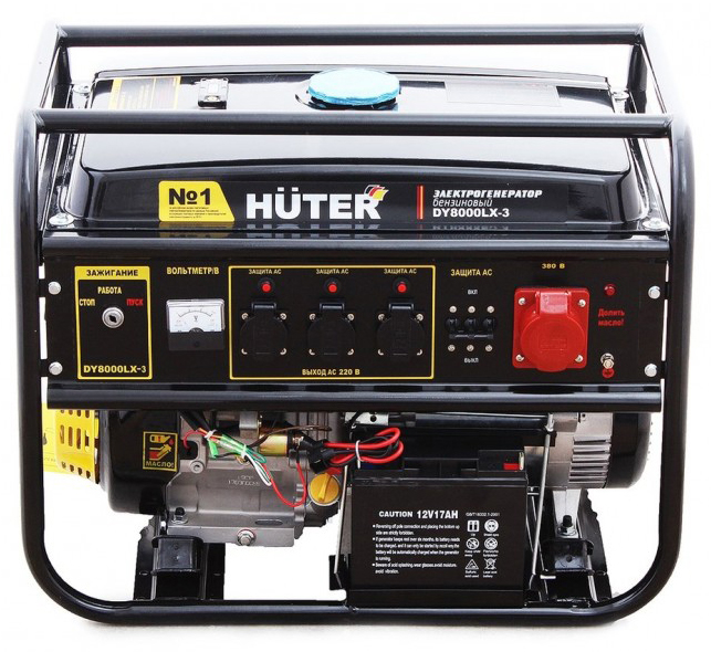 Электрогенератор  Huter DY8000LX-3
