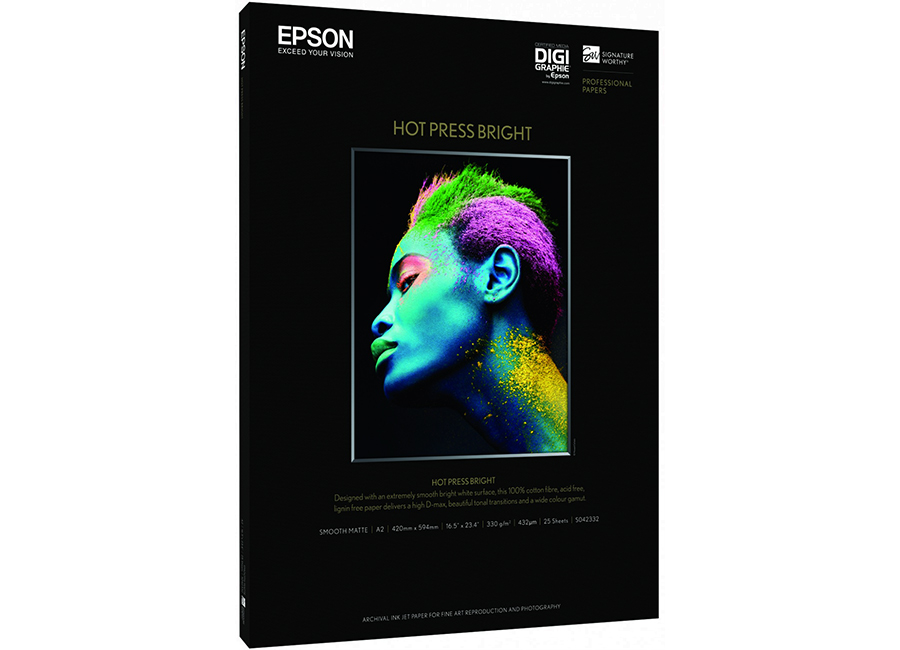 Фотобумага  Epson Art Paper Hot Press Bright A3+