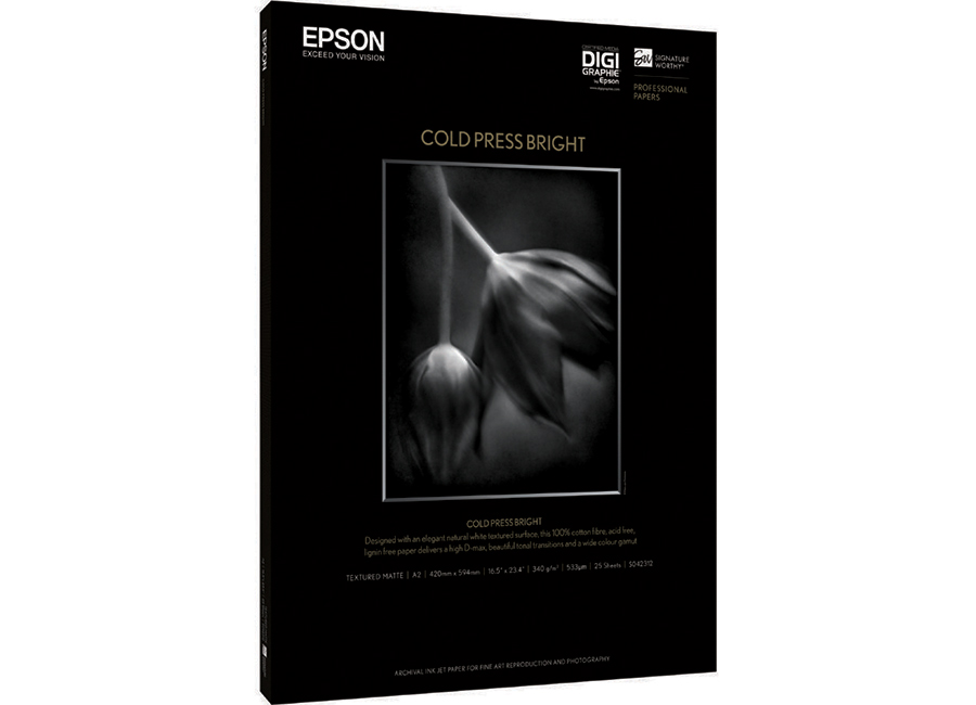 Фотобумага  Epson Fine Art Paper Cold Press Bright A2