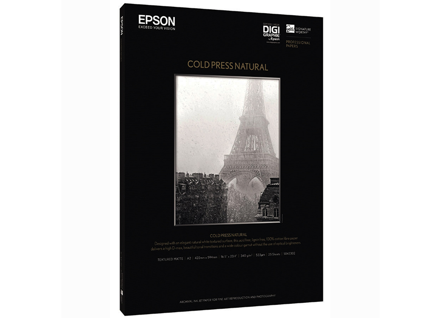 Фотобумага  Epson Fine Art Paper Cold Press Natural A2