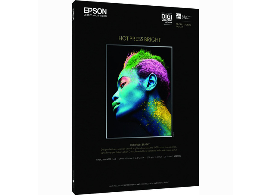 Фотобумага  Epson Fine Art Paper Hot Press Bright A2