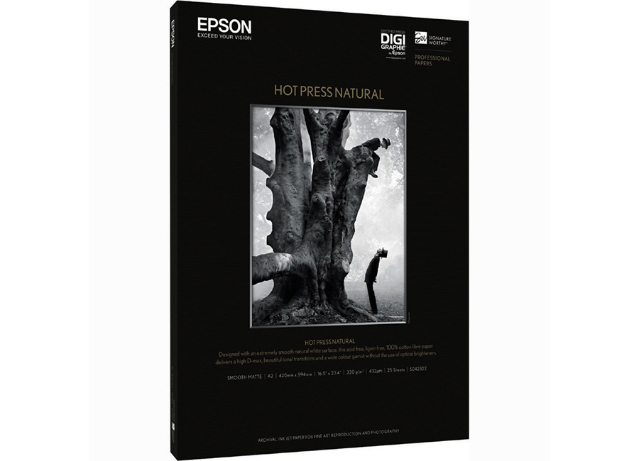 Фотобумага  Epson Fine Art Paper Hot Press Natural A2