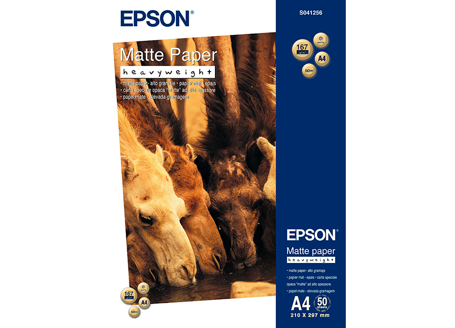 Фотобумага  Epson Matte Paper Heavyweight A4