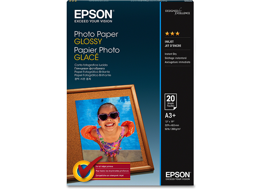 Фотобумага  Epson Photo Paper Glossy A3+