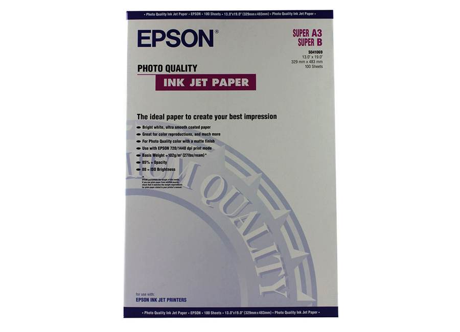 Фотобумага  Epson Photo Quality Ink Jet Paper