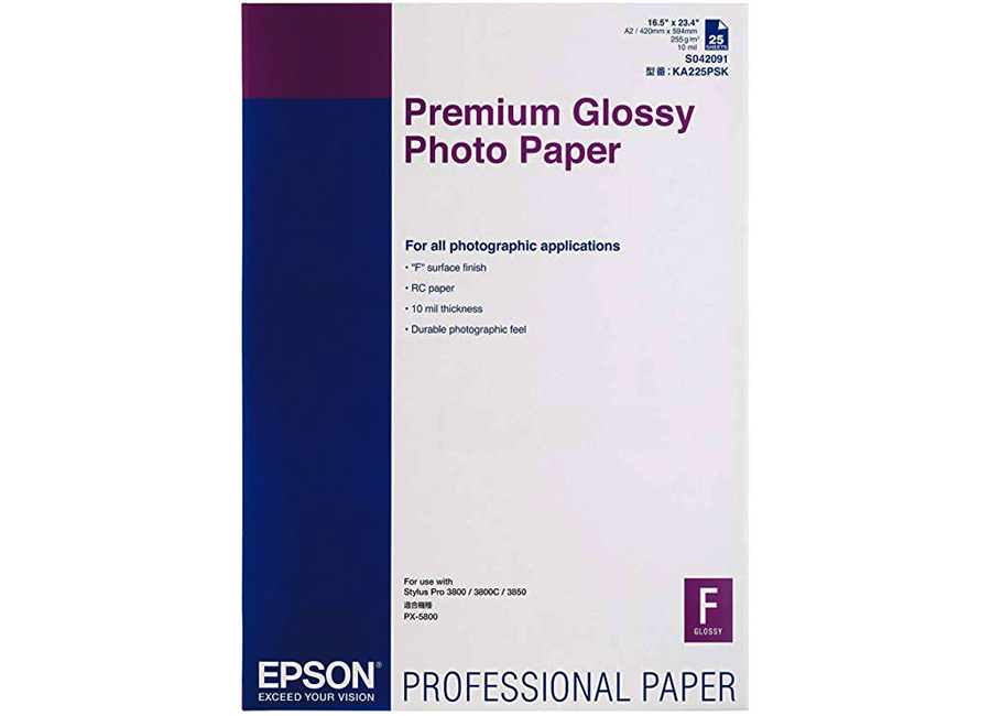 Фотобумага  Epson Premium Glossy Photo Paper A2