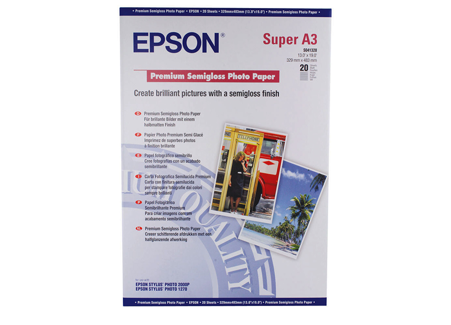 Фотобумага  Epson Premium Semigloss Photo Paper