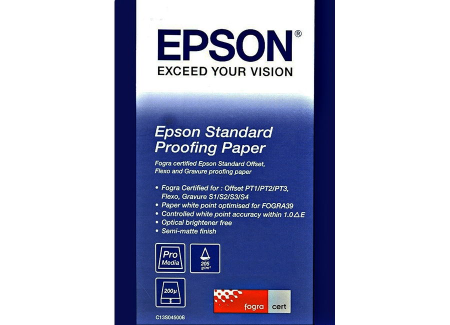 Фотобумага  Epson Standard Proofing Paper A2