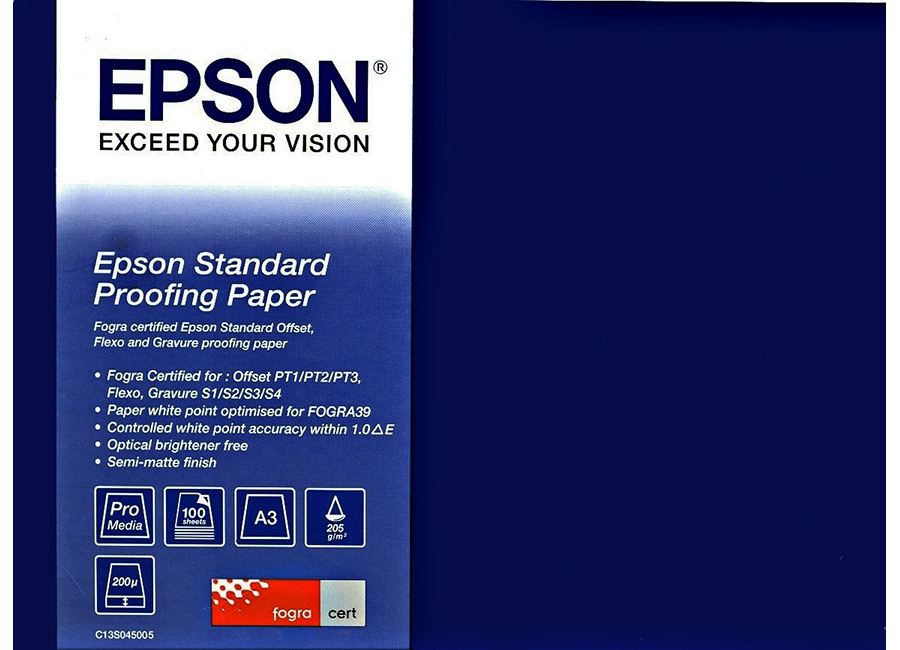 Фотобумага  Epson Standard Proofing Paper A3