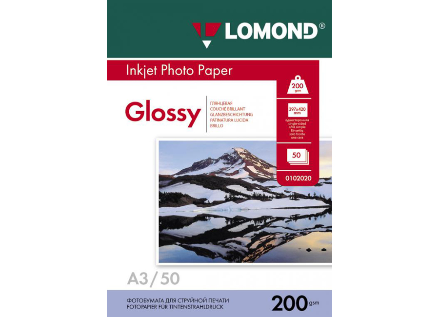 Фотобумага  Lomond для струйной печати