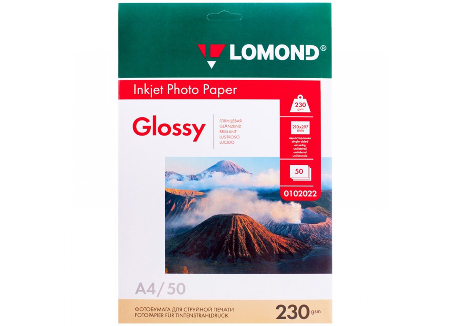 Фотобумага  Lomond для струйной печати