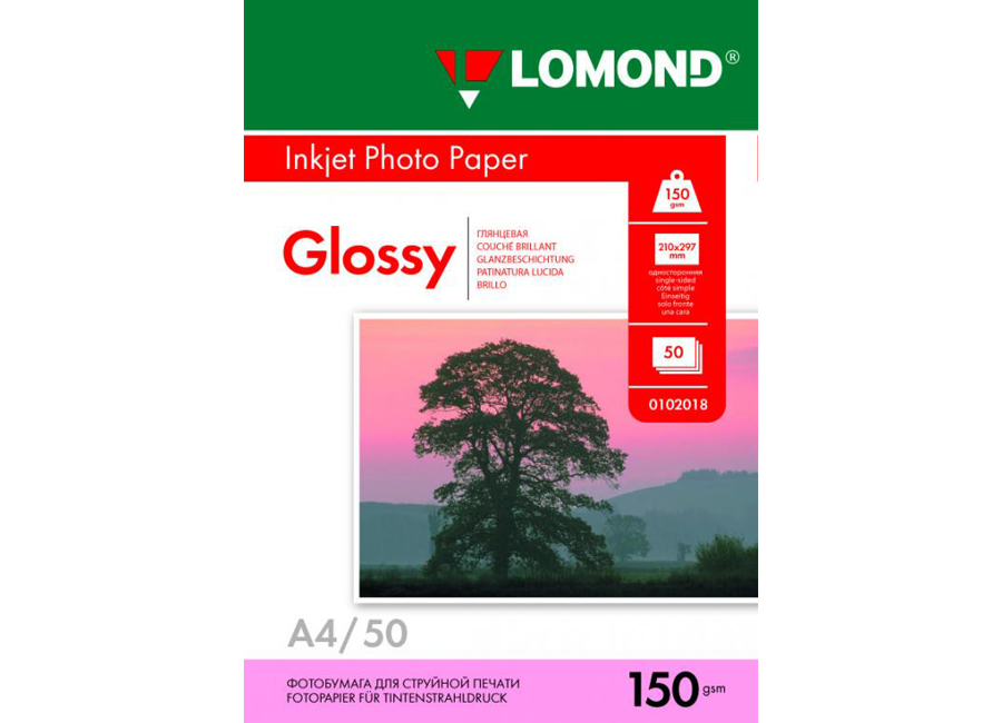 Фотобумага  Lomond для струйной печати