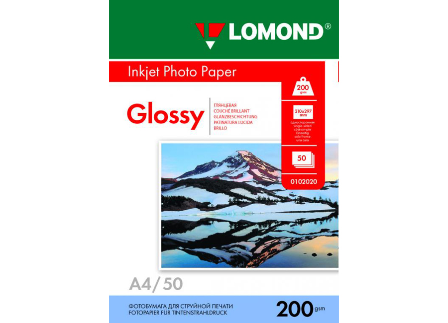 Фотобумага  Lomond для струйной печати