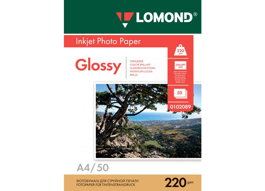 Фотобумага  Lomond для струйной печати