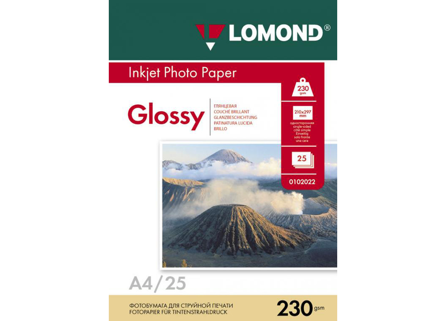 Фотобумага  Lomond для струйной печати