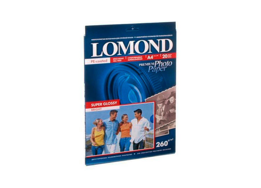 Фотобумага  Lomond для струйной печати