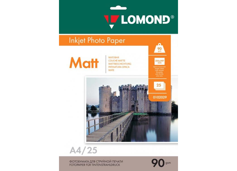 Фотобумага  Lomond для струйной печати