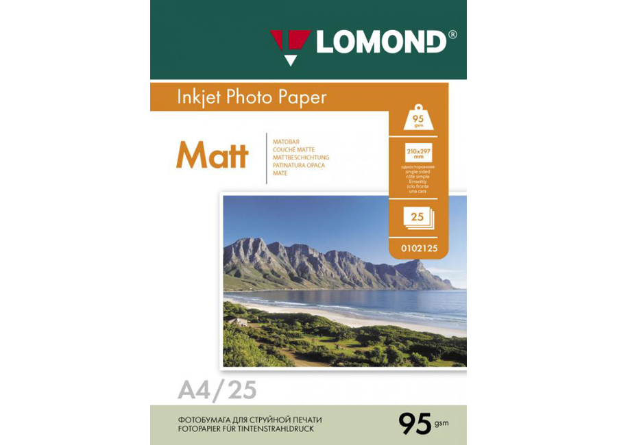 Фотобумага  Lomond для струйной печати