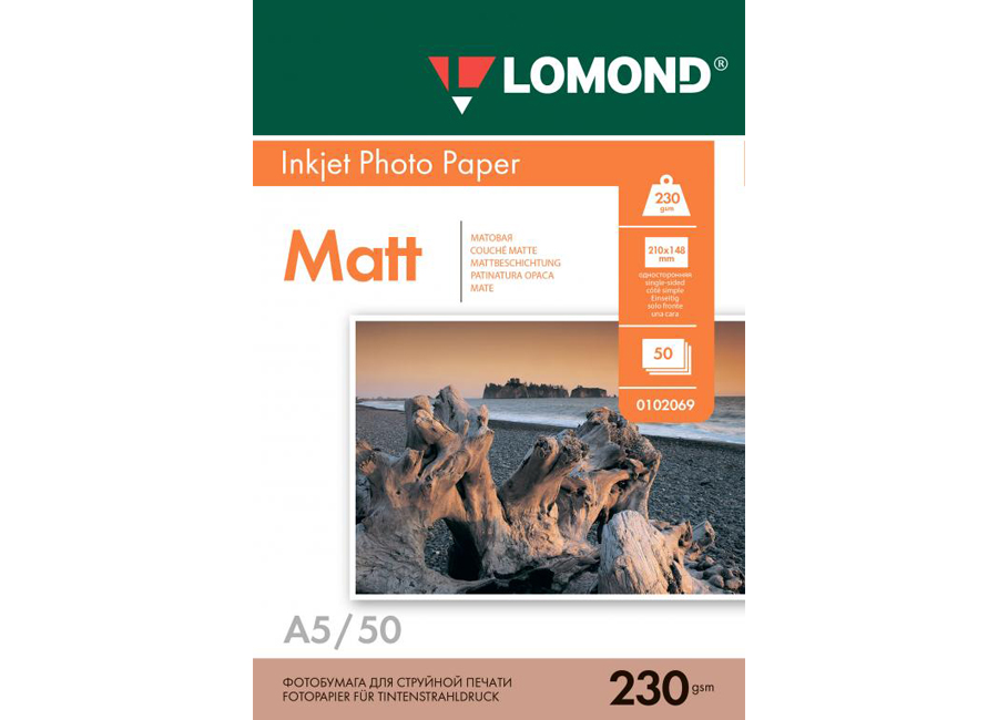 Фотобумага  Lomond для струйной печати