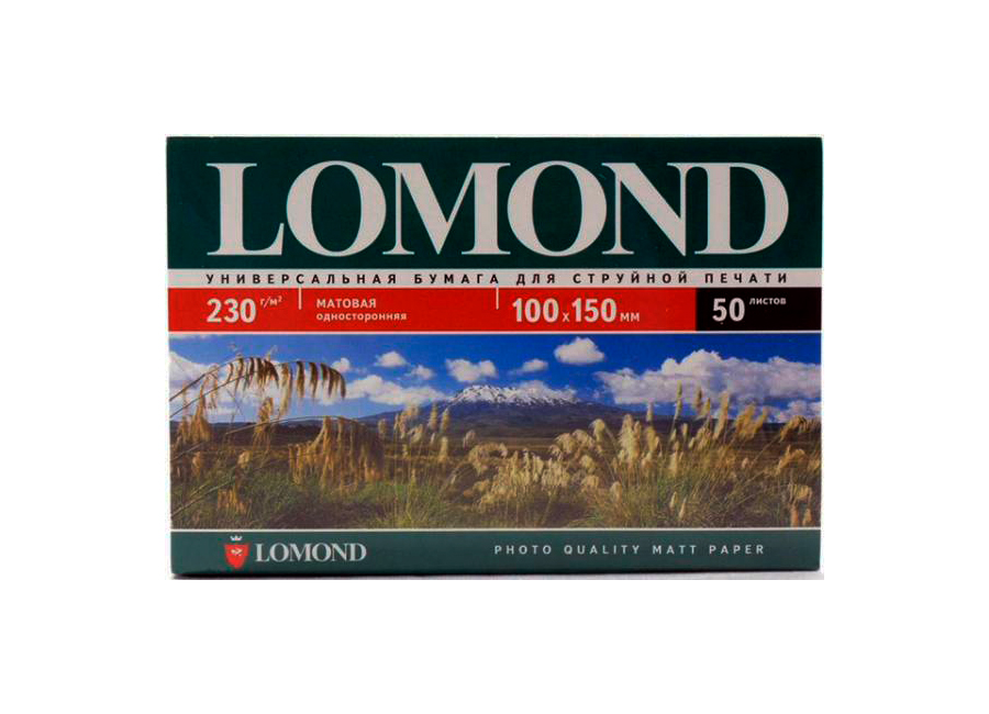 Фотобумага  Lomond для струйной печати