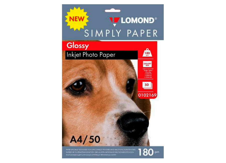 Фотобумага  Lomond Simply Paper Glossy А4