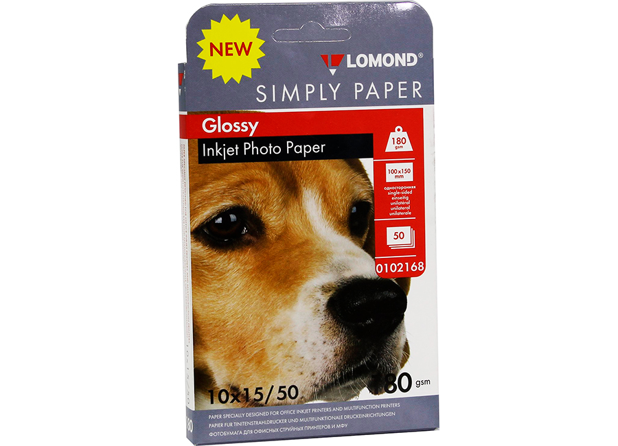 Фотобумага  Lomond Simply Paper Glossy А6