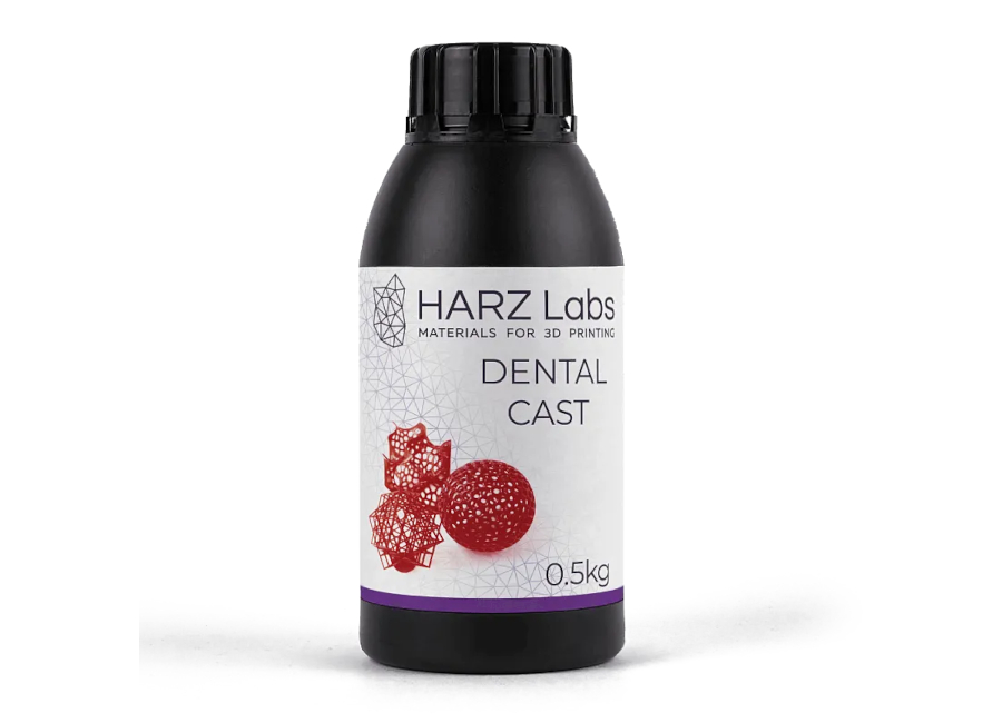 Фотополимер HARZ Labs Dental Cast Cherry