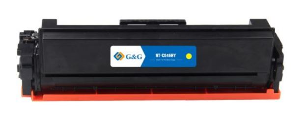 G&G toner-cartridge for Canon imageCLASS MF735Cdw/MF733Cdw/LBP654Cdw/MF731Cdw/Canon i-Sensys LBP653Cdw/LBP654Cx/MF732Cdw/MF734Cdw/ MF735Cx yellow with chip 5 000 pages 046H Y 1251C002  гарантия 12 мес