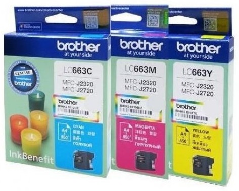 Картридж Brother LC663Y