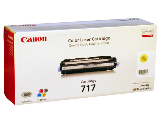 Картридж Canon 717 Yellow (2575B002)