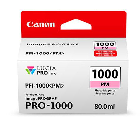 Картридж для плоттеров  Canon PFI-1000PM Photo Mahenta 80 мл (0551C001)