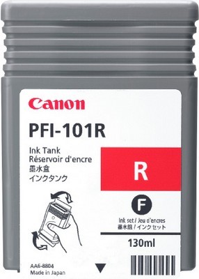 Картридж для плоттеров  Canon PFI-101R Red 130 мл (0889B001)