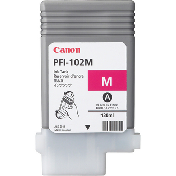 Картридж для плоттеров  Canon PFI-102M Magenta 130 мл (0897B001)