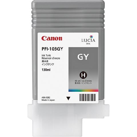 Картридж для плоттеров  Canon PFI-103GY Gray 130 мл (2213B001)