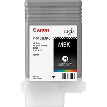 Картридж для плоттеров  Canon PFI-103MBK Matte Black 130 мл (2211B001)