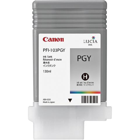 Картридж для плоттеров  Canon PFI-103PGY Photo Gray 130 мл (фото серый)
