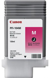 Картридж для плоттеров  Canon PFI-104M Magenta 130 мл (3631B001)