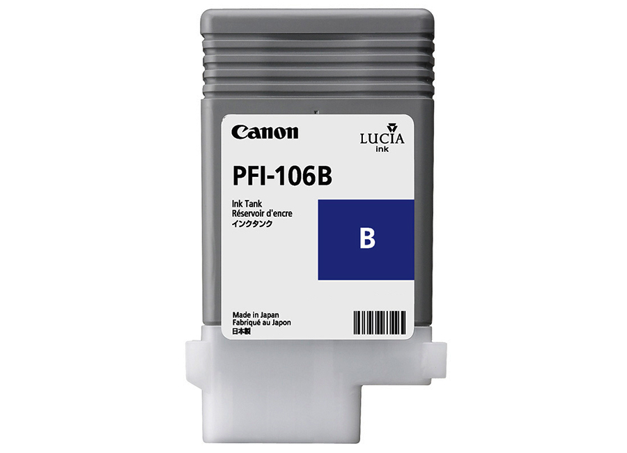 Картридж для плоттеров  Canon PFI-106B Blue 90 мл (6629B001)