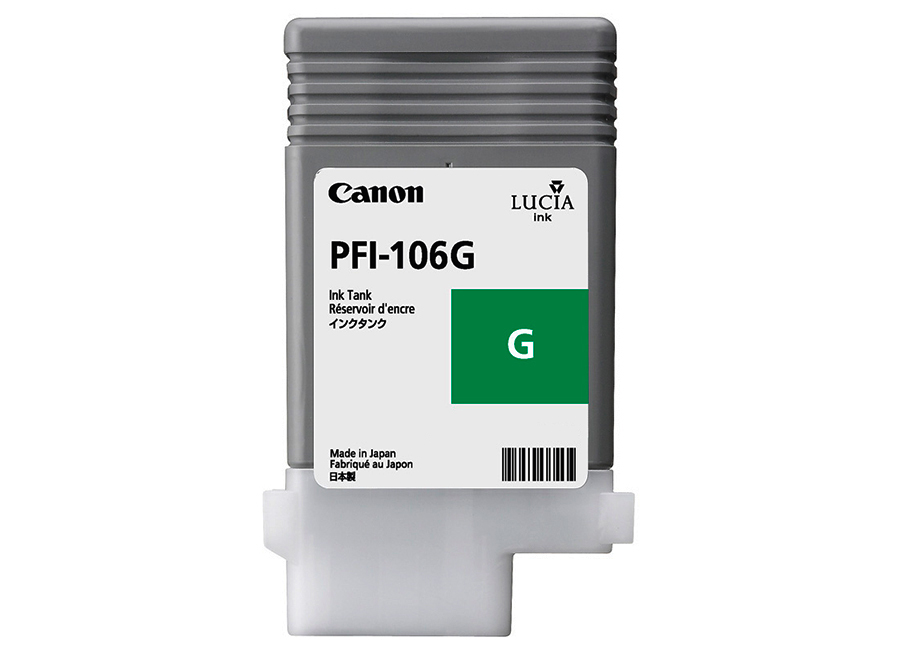 Картридж для плоттеров  Canon PFI-106G Green 90 мл (6628B001)
