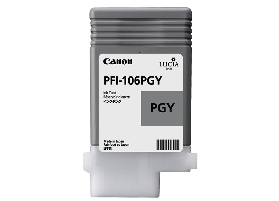 Картридж для плоттеров  Canon PFI-106PGY Photo Gray 90 мл (6631B001)