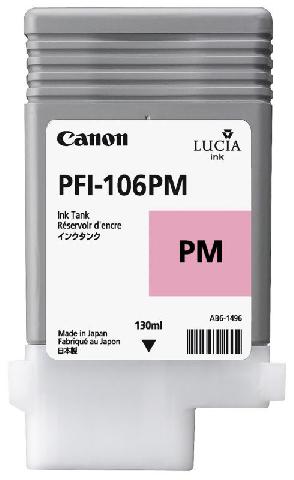 Картридж для плоттеров  Canon PFI-106PM Photo Magenta 130 мл (6626B001)
