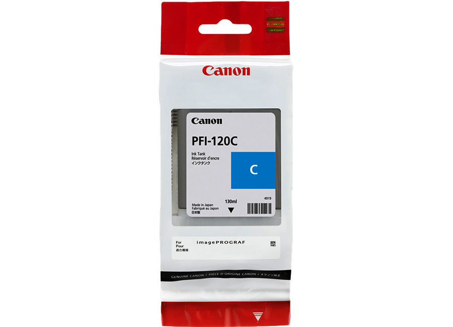 Картридж для плоттеров  Canon PFI-120 Cyan 130 мл (2886C001)