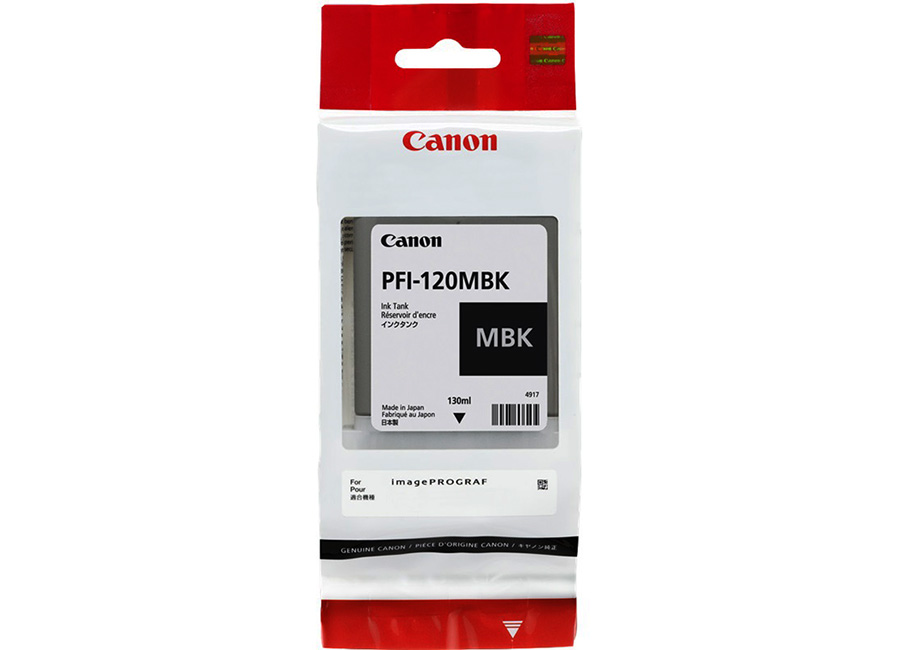 Картридж для плоттеров  Canon PFI-120 Matte Black 130 мл (2884C001)