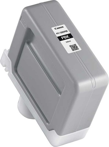 Картридж для плоттеров  Canon PFI-1300PBK Photo Black 330 мл (0811C001)