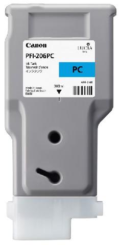 Картридж для плоттеров  Canon PFI-206PC Photo Cyan 300 мл (5307B001)