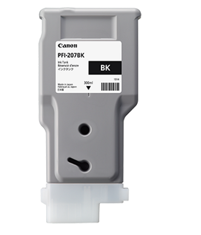 Картридж для плоттеров  Canon PFI-207BK Black 330 мл (8789B001)